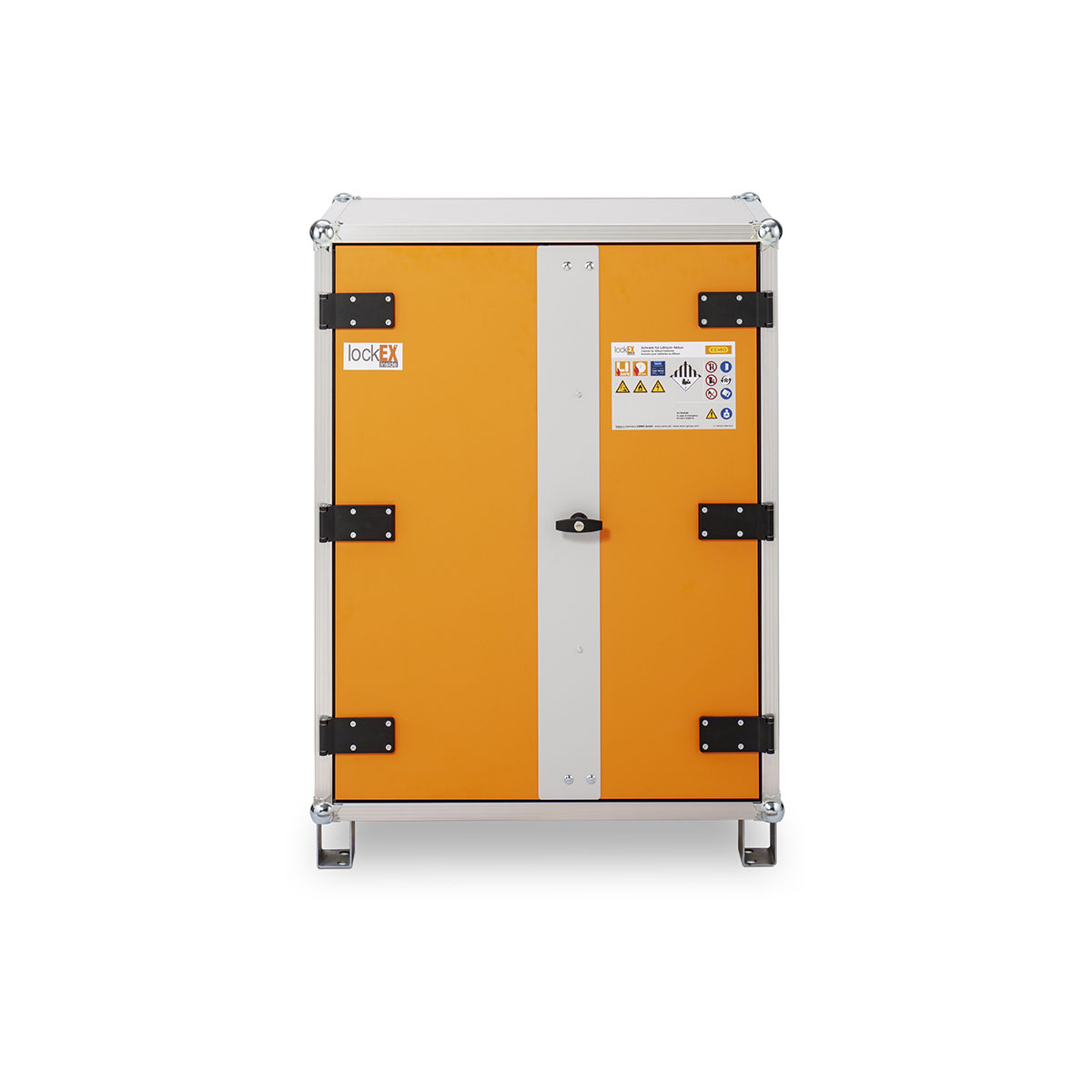 Akku-Ladeschrank 8/10 Basic lockEX VDMA mit Füßen, 400V