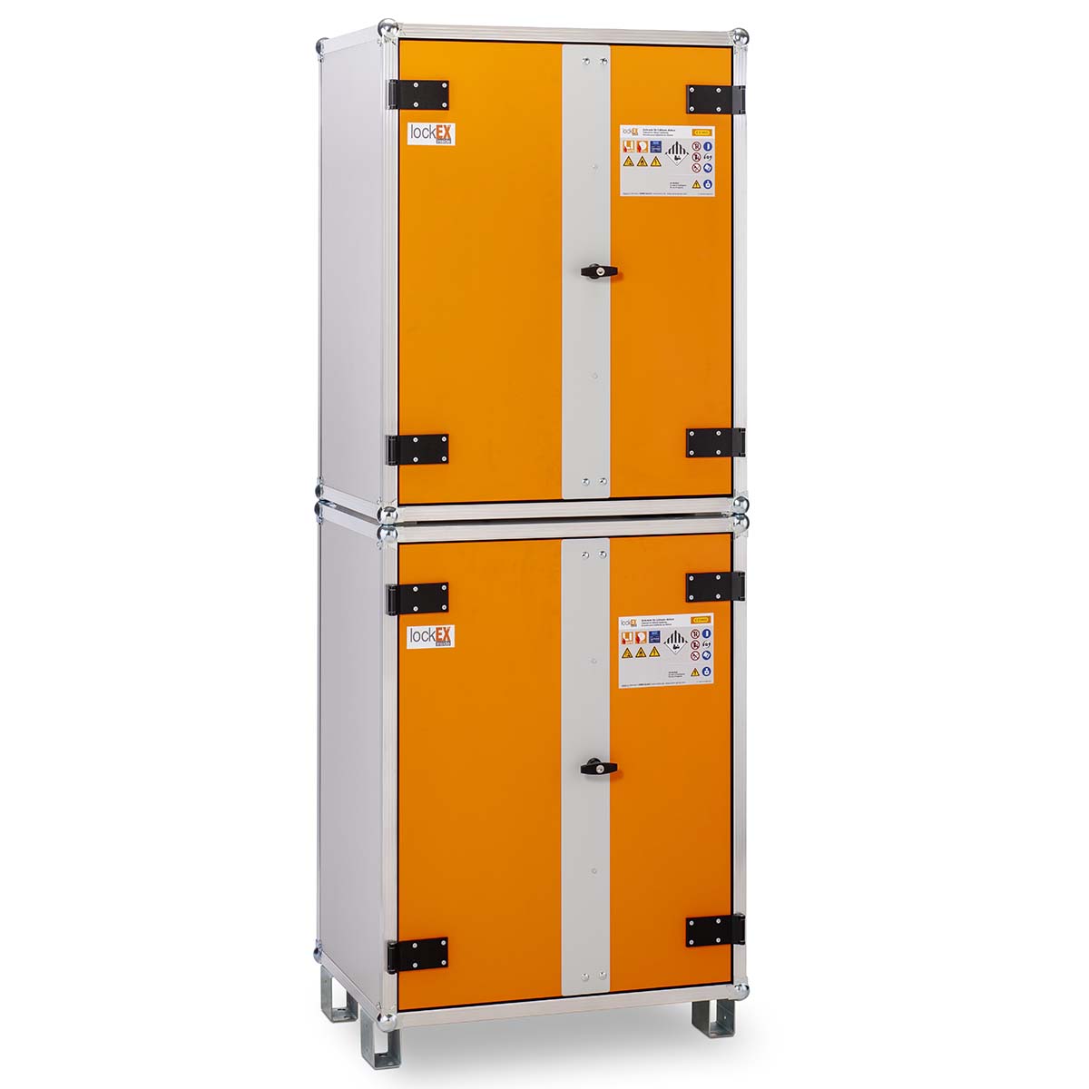 712047_1 Akku-Lagerschrank 8/20 Basic lockEX VDMA mit Füßen