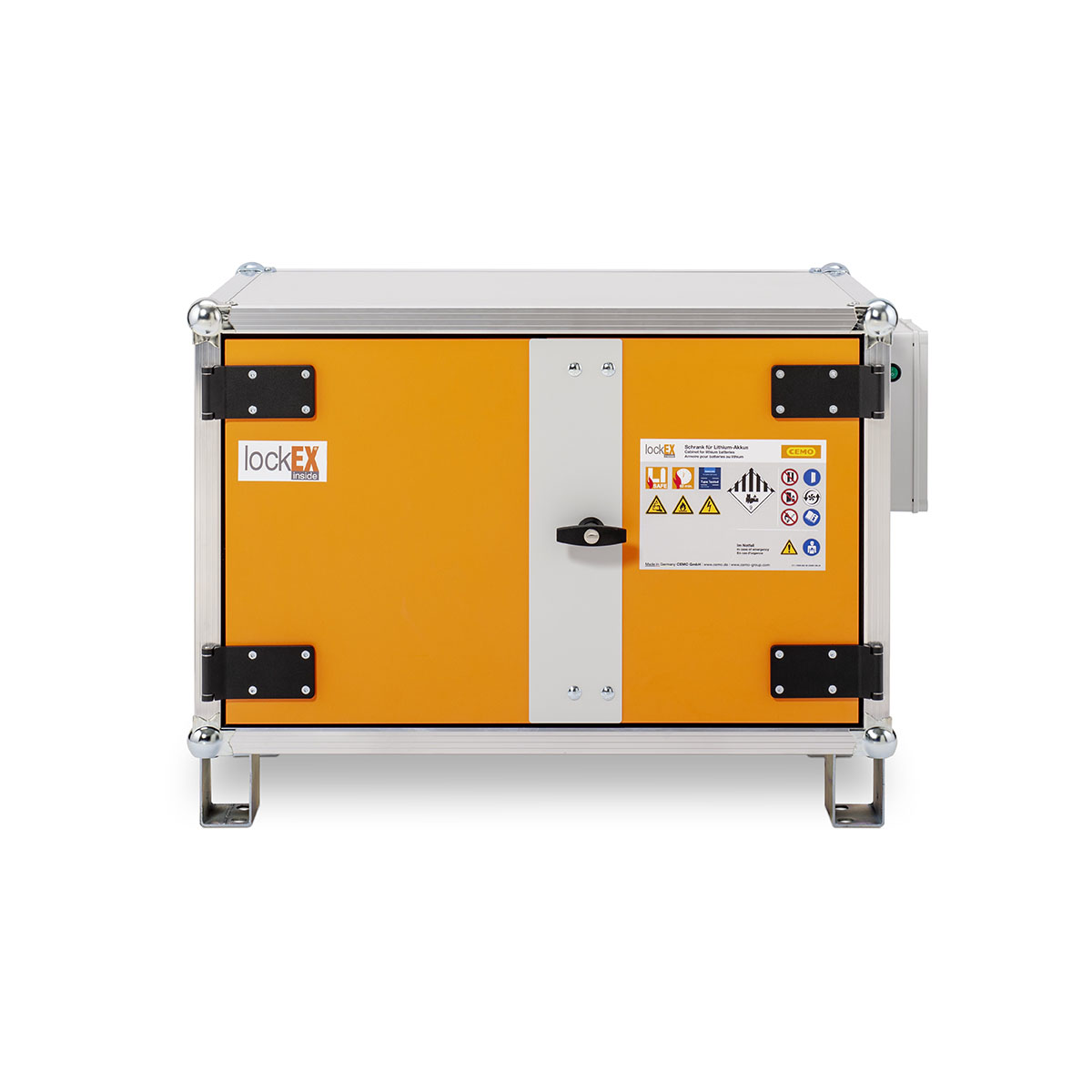 Akku-Ladeschrank 8/5 Premium lockEX VDMA mit Füßen, 230V
