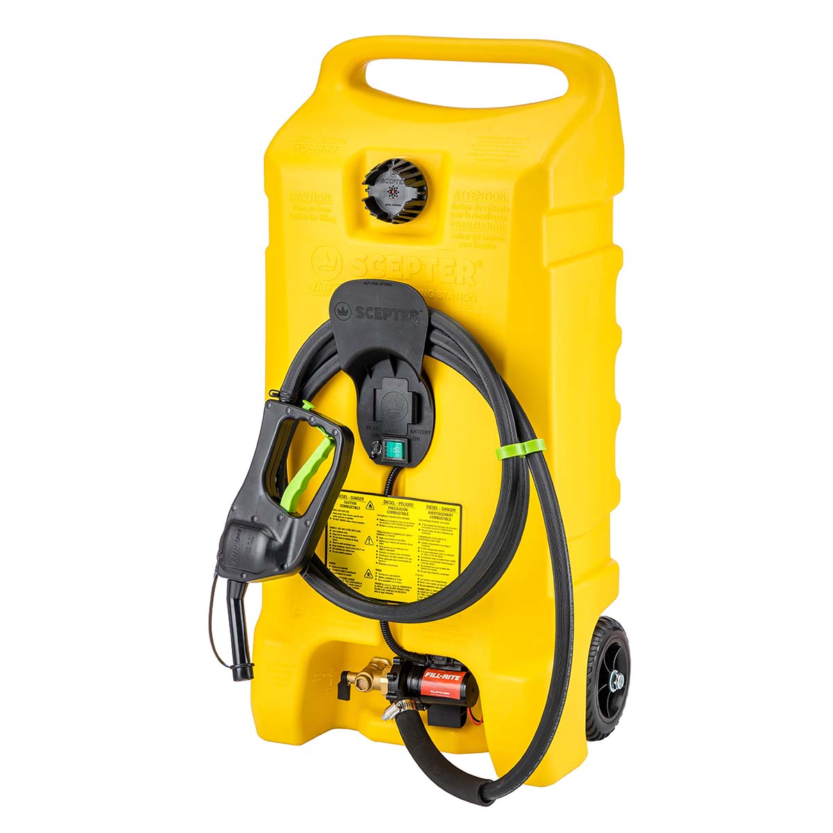 Dieseltrolley 53 l mit Elektropumpe 12 V, 20 l/min