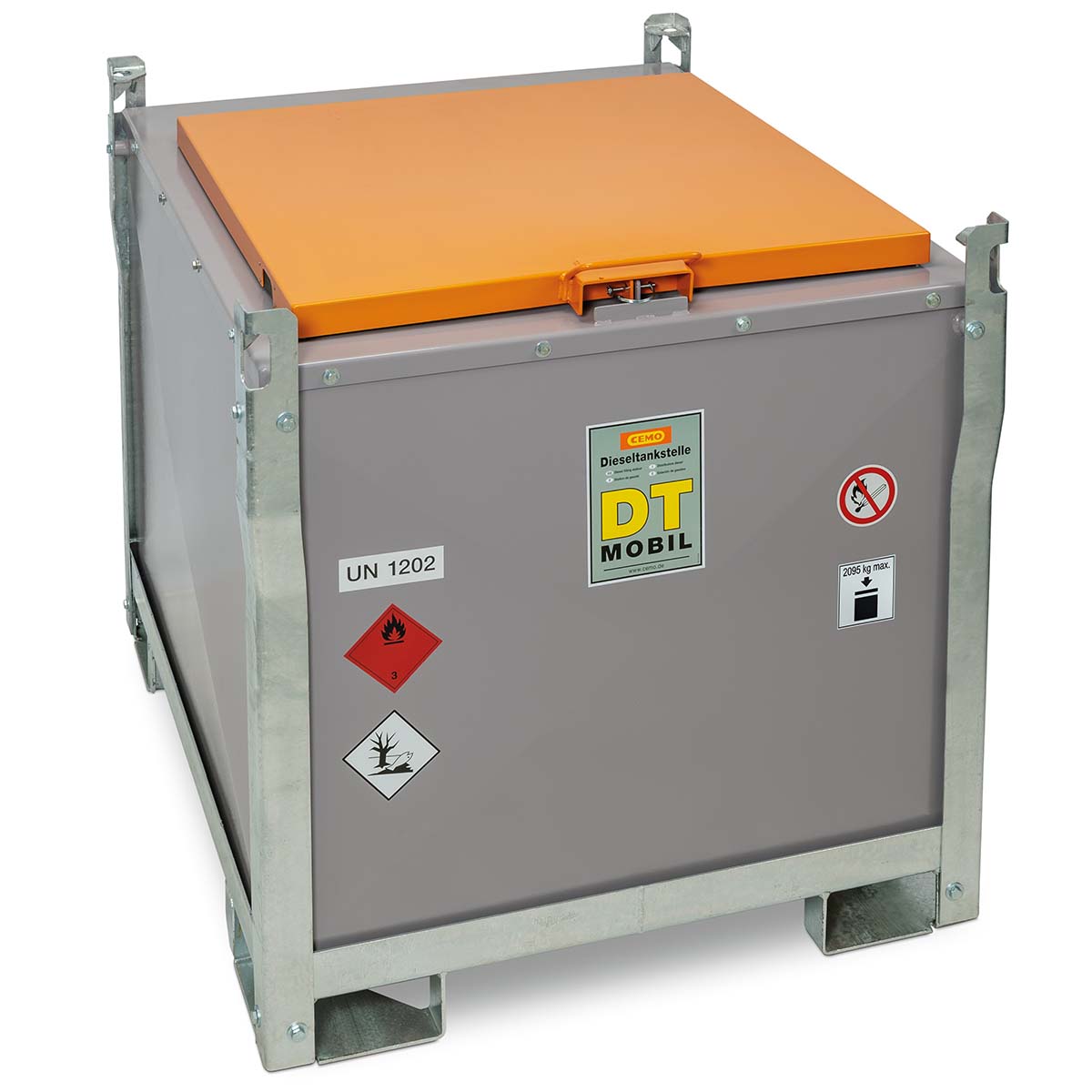 Mobile Dieseltankanlage Typ  DT Mobil PRO ST 980 Basic / Katastrophenschutztank