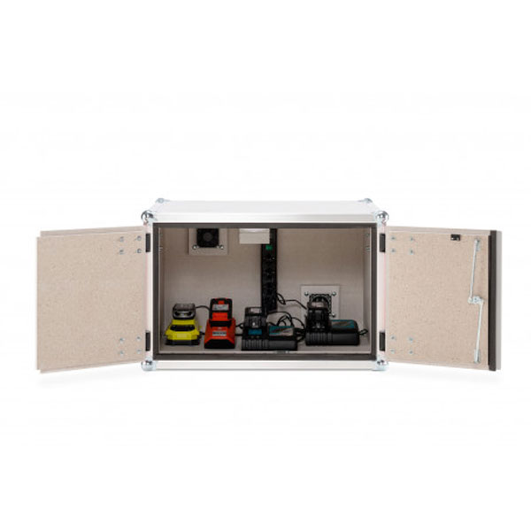711892_1 Li-SAFE Akku-Ladeschrank 8/5 lockEX Basic, 1-ph, mit Rauchmelder, Steckdose, Lüftung