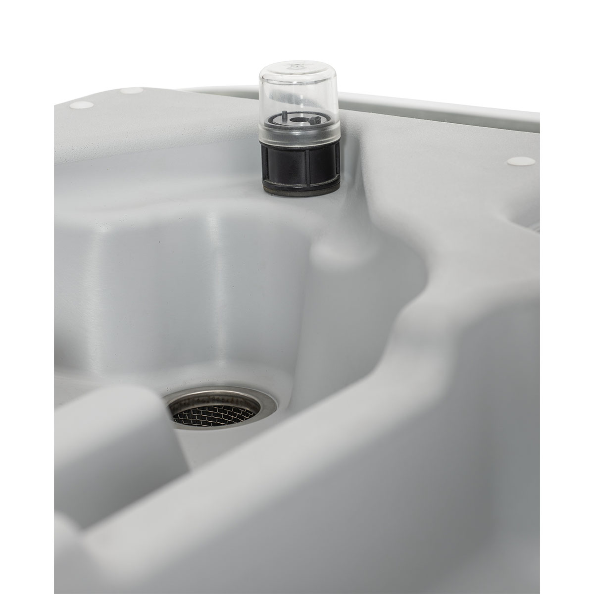 Optische Überfüllsicherung für IBC-Einfülltrichter