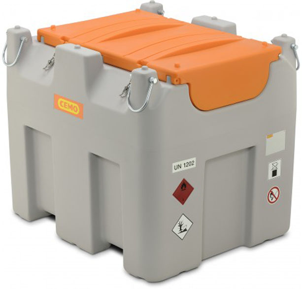 710817_1 Mobile Dieseltankanlage DT-Mobil Easy 980l Schnellkupplung für Kfz mit integrierter Saugpumpe