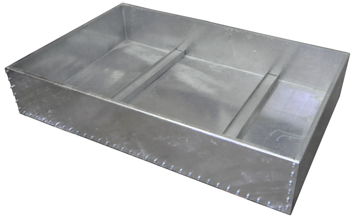 106105_1 Trafo-Ölauffangwanne TAW L-5 feuerverzinkt mit abnehmbarer Längsseite