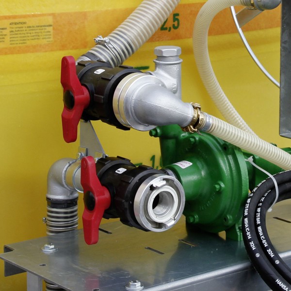Pumpe 100-350l/min mit Hydraulikmotor