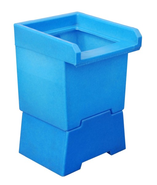 Vorsatzbehälter VB 1 aus Polyethylen, blau