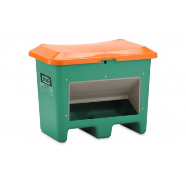Streugutbehälter 200l Plus3 grün/orange
