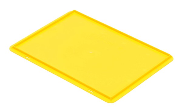 Auflagedeckel TK/D 400 A, gelb aus Polypropylen