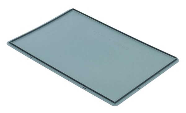 Auflagedeckel TK/D 600 A, grau aus Polypropylen