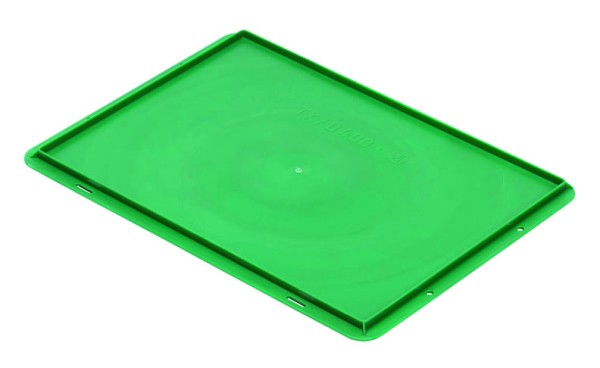 Auflagedeckel TK/D 400 A, grün aus Polypropylen