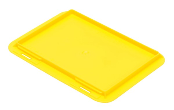Auflagedeckel TK/200 A, gelb aus Polypropylen