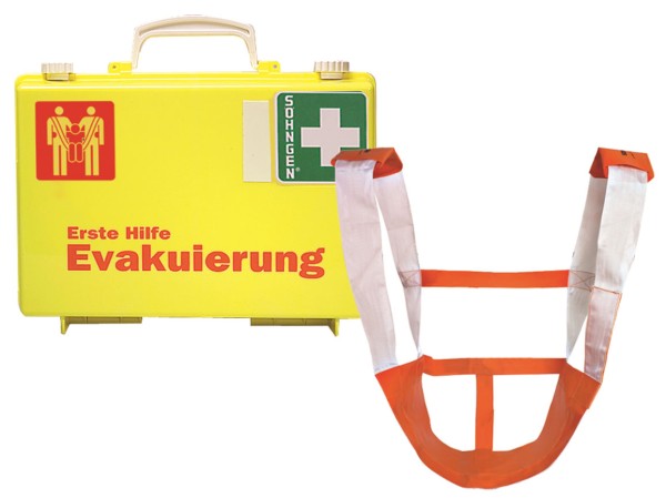 Erste-Hilfe-Koffer Evakuierung SN-CD gelb