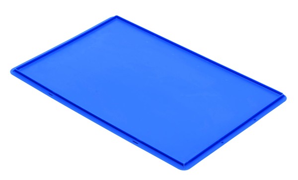 Auflagedeckel TK/D 600 A, blau aus Polypropylen