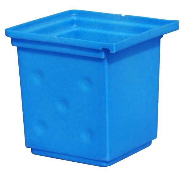 Vorsatzbehälter VB 2 aus Polyethylen, blau
